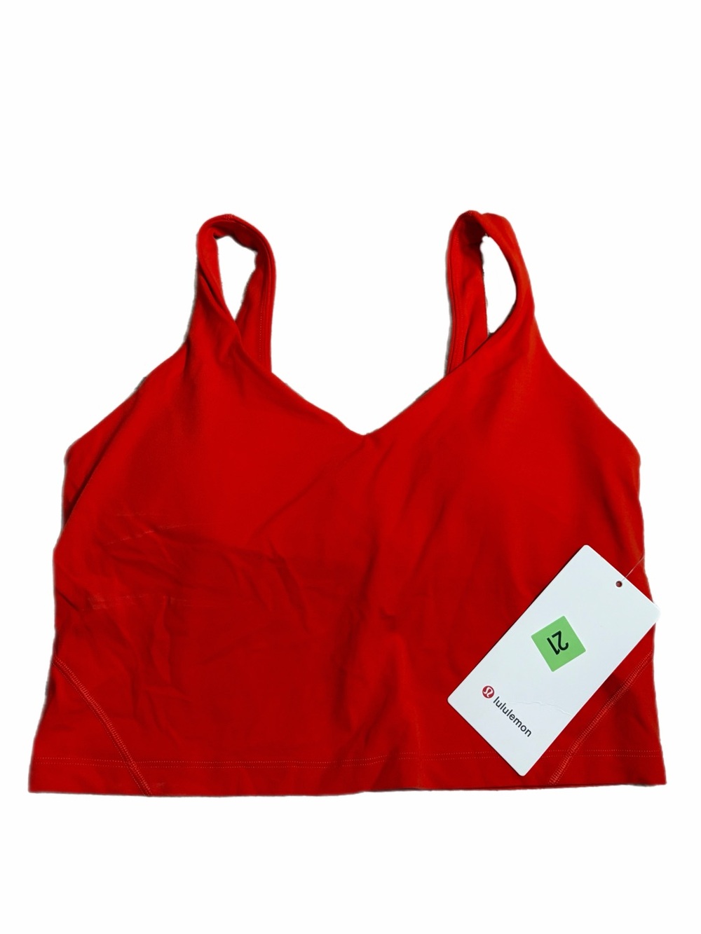 NWT Lululemon Align Tank Top (Cherry Ember) Size 10